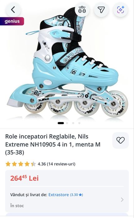 Role/Patine copii reglabile 31-34