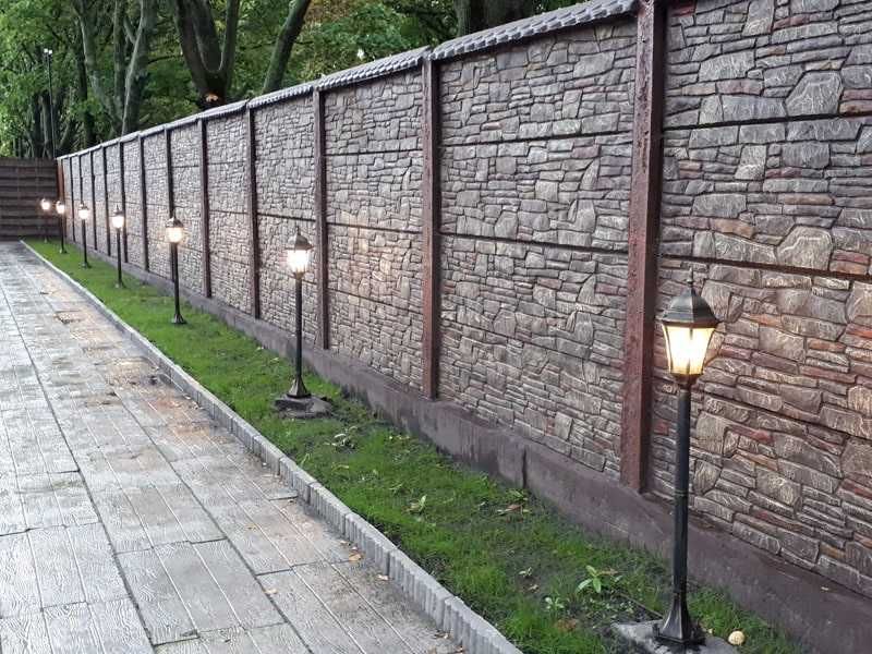 Еврозаборы Фибропанели Профлист