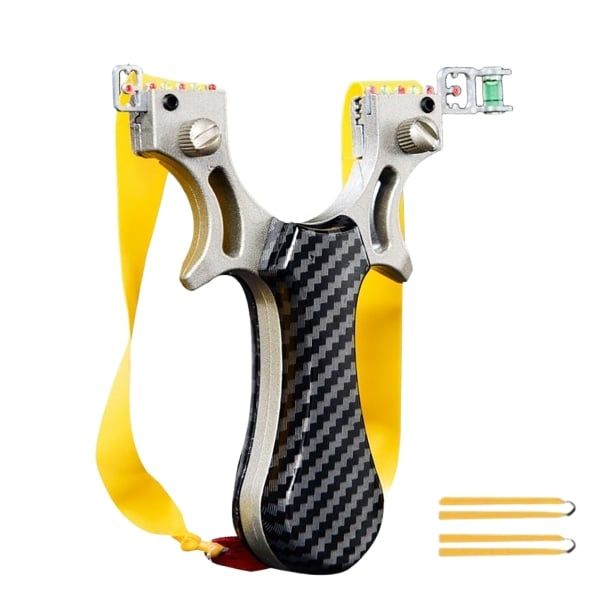 Praștie profesională din aluminiu, prindere rapidă, 12 cm