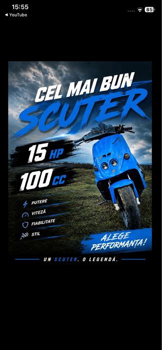 Malaguti f12 2t set nou de 100