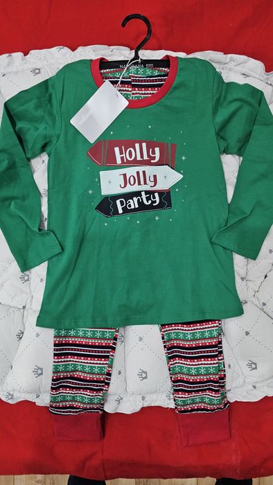 Pijamale tematice de Craciun pentru copii