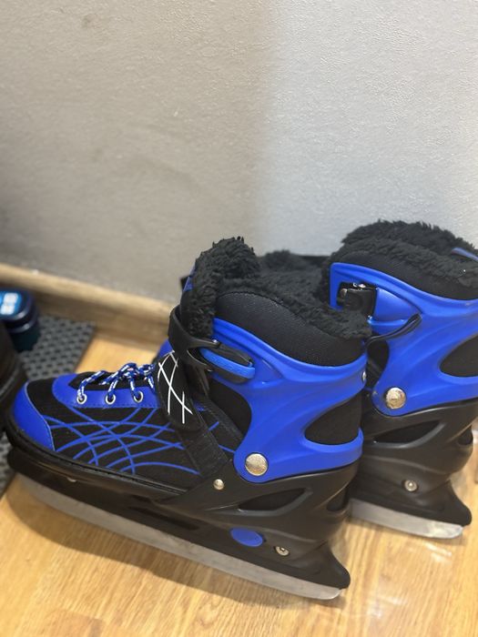 Коньки синие размерные