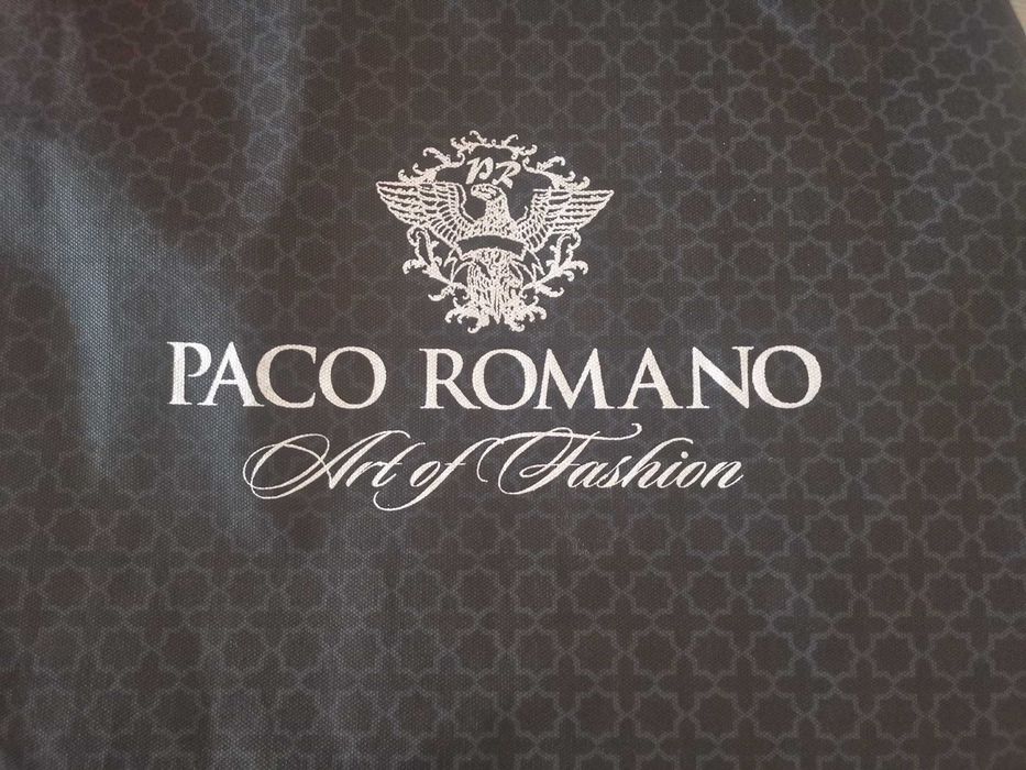 елегантен италиянски мъжки костюм PACO ROMANO