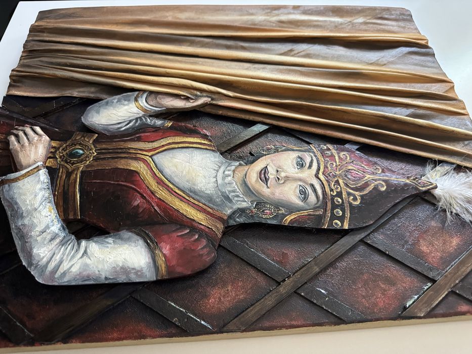 Продам картину в смешанной технике