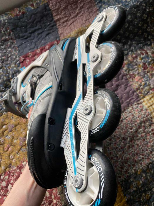 Ролери Oxelo Fit 5 (Decathlon) за възрастни – Размер 39 EU