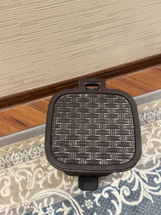 Мусорное ведро темно коричневое