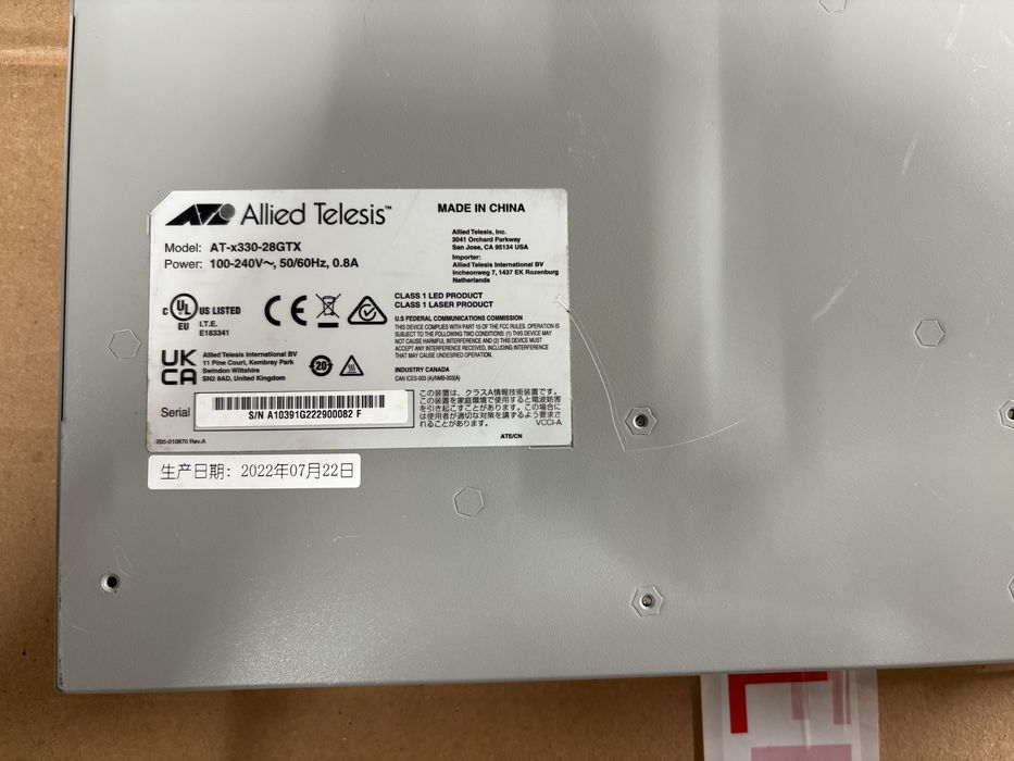 Switch Allied Telesis AT-x330-28GTX