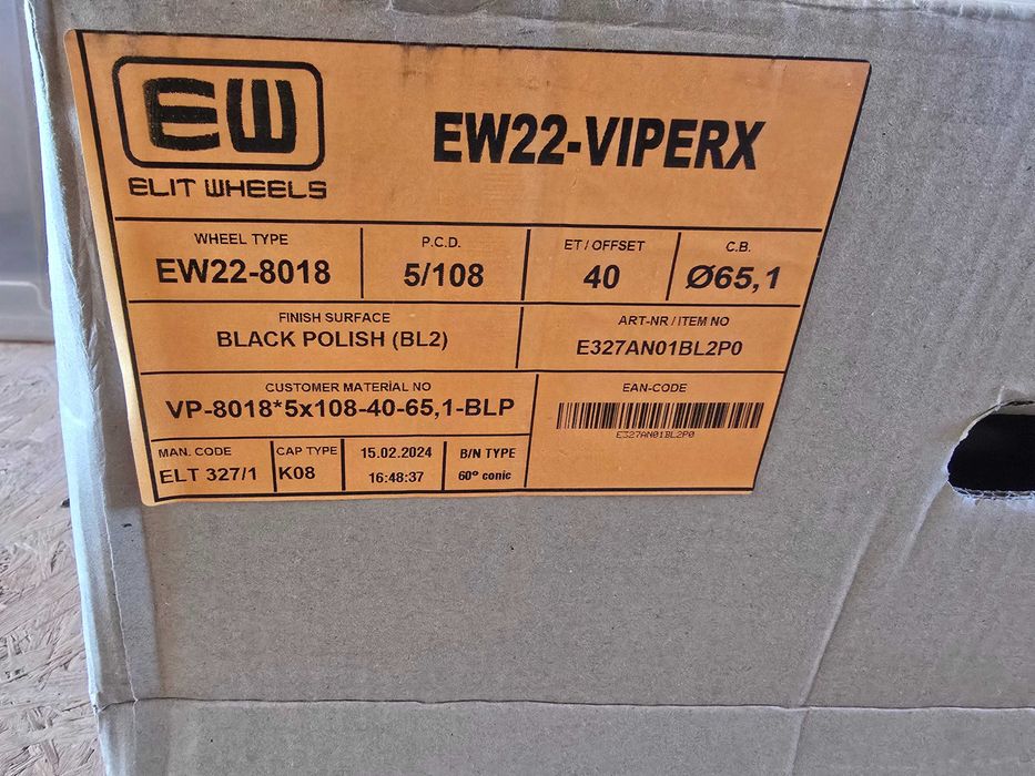 Jante 18" 5x108 Ford Peugeot Renault Jaguar