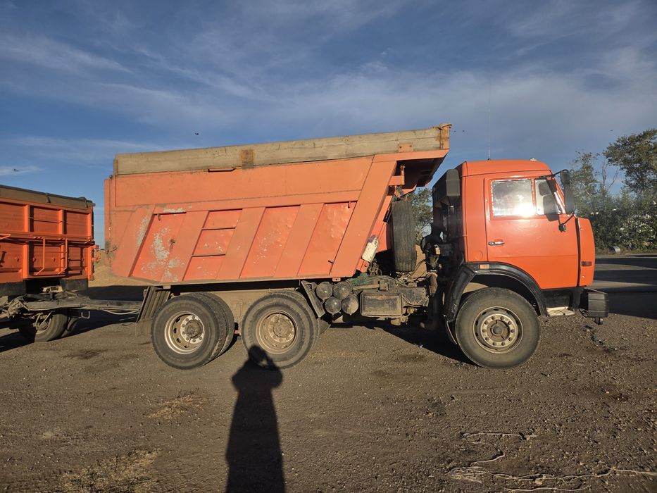 Камаз 65115 с прицепом