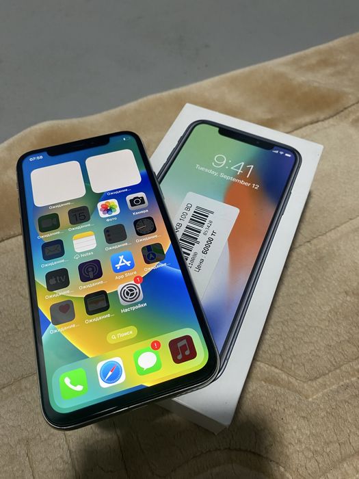 Продам iPhone x 64gb