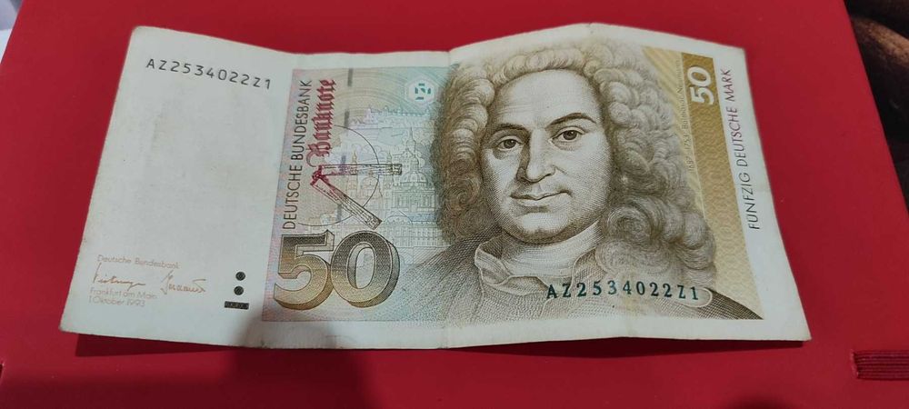 Продавам банкнота от 50 Дойче марки