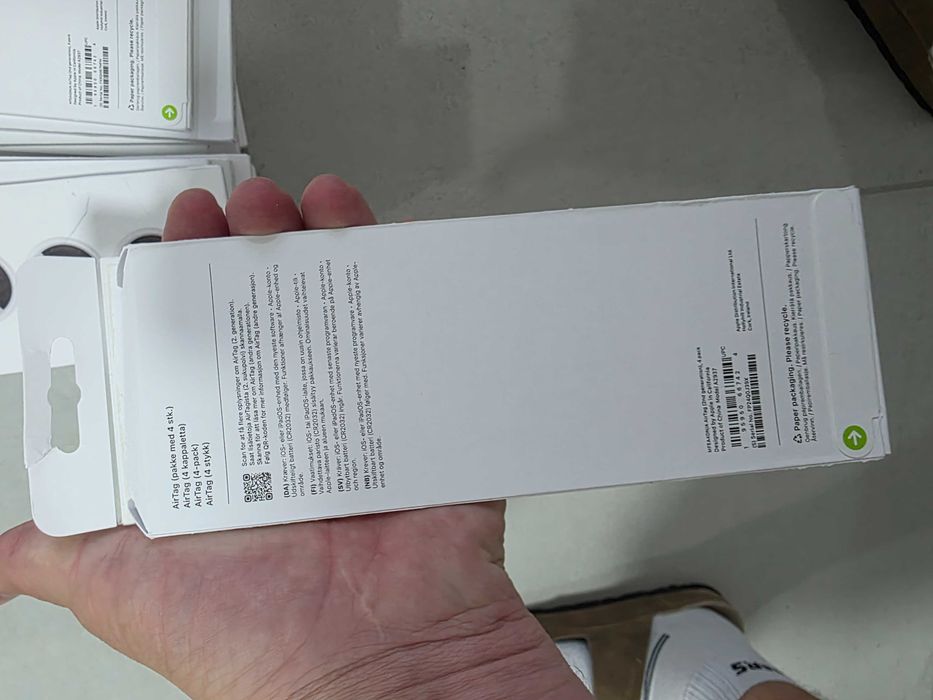 Pachet 4 AirTag Apple 2nd generation