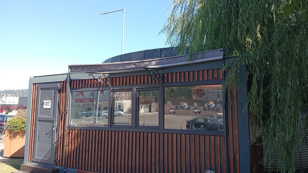 Container tip fast-food