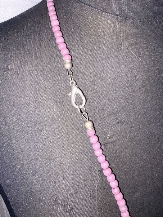 Colier lila cu ametist și argint