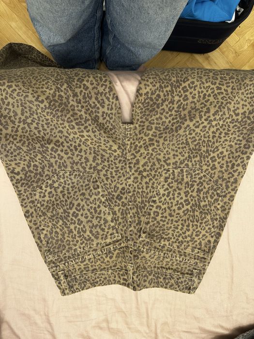 Дънки от зара животински принт