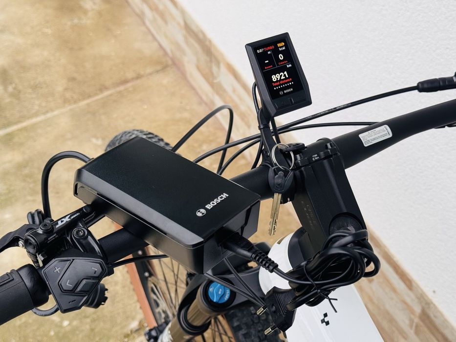 Bicicletă/MTB electric CUBE REACTION SLT, full XT DEORE, FOX , Bosch !