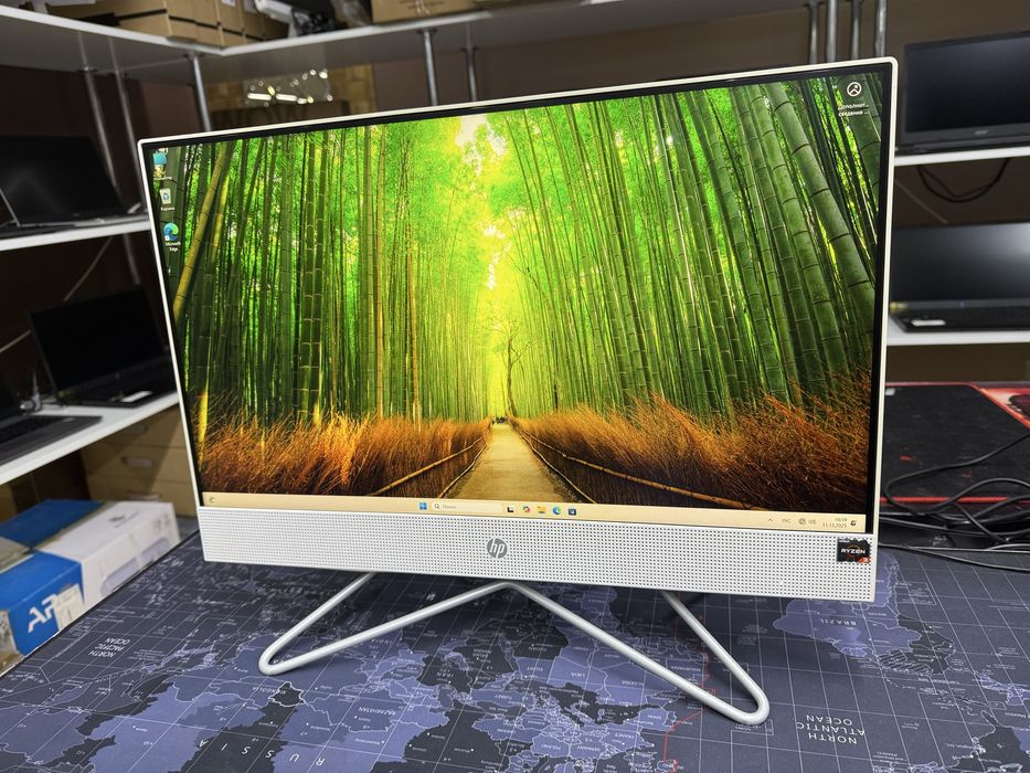 Моноблок HP 205 G4 - Ryzen 3-3250U/8Gb/SSD256Gb