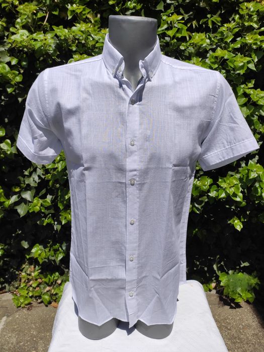 Мъжки ризи Slim fit (вталени) НОВИ - къс ръкав