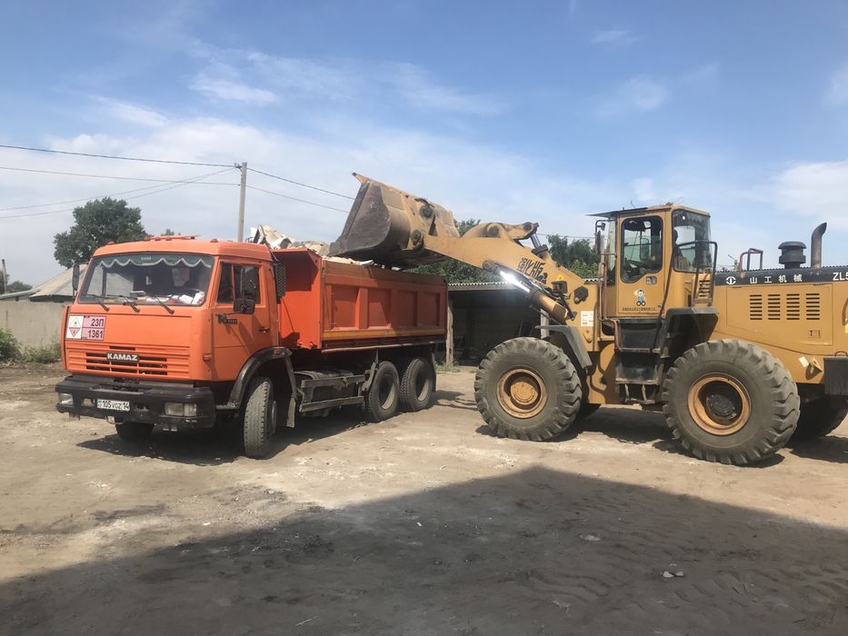 Услуги Камаза, погрузчика!