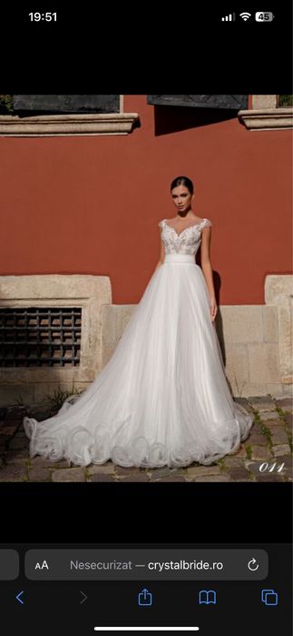 Rochie de mireasă A-line