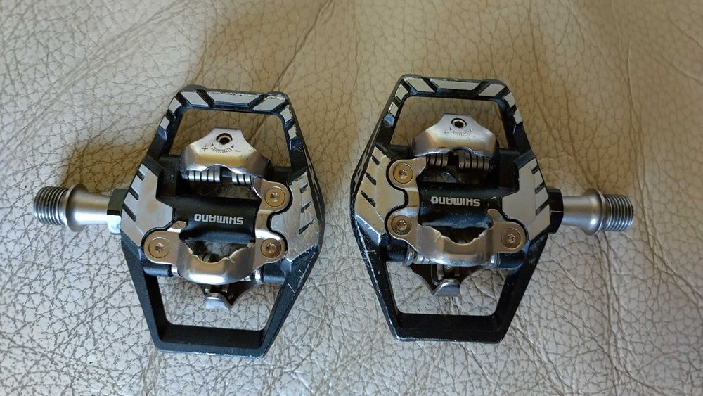Педали Shimano Deore XT PD-8120 SPD + парчета