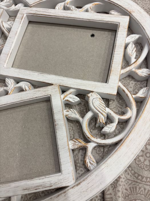 Рамка за снимки бяла