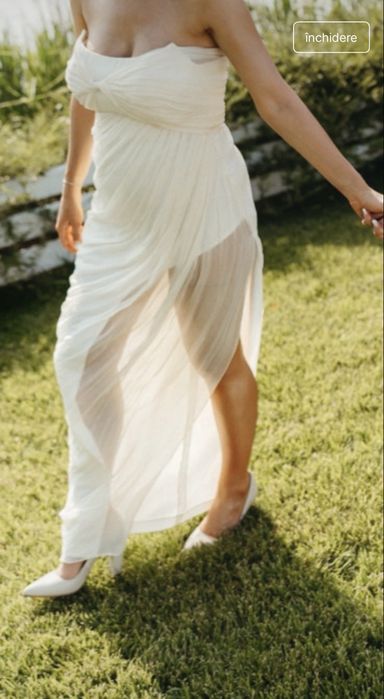 Rochie cununie civila pentru graviduță sau burtică