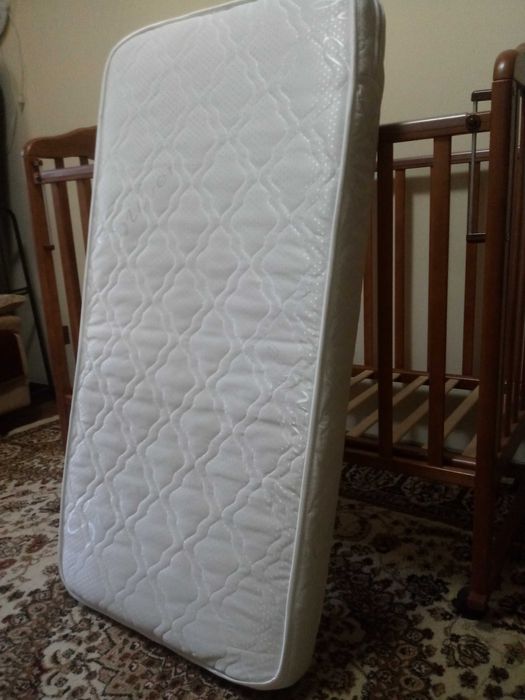 Детская Кровать-манеж(качалка) + Матрас