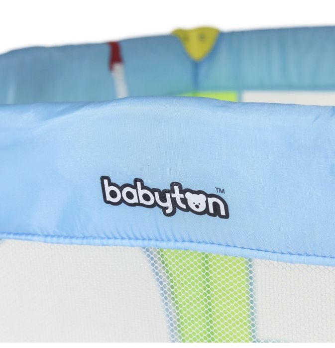 Манеж детский радужный