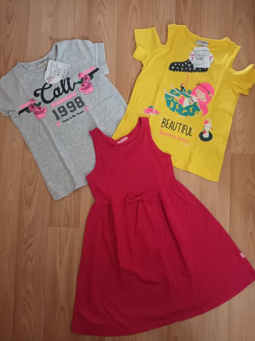 Нови дрешки размери 98/104/110/122см.