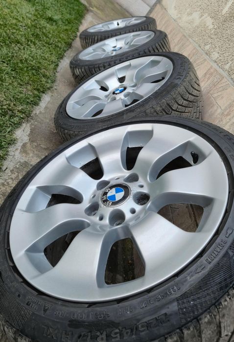 Оригинални БМВ джанти 17 цола с гуми 225 45 17