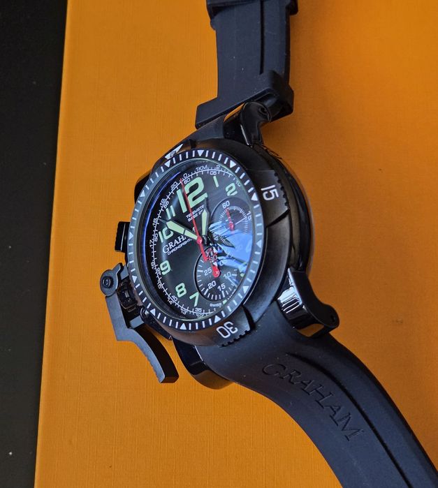 Graham black chrono