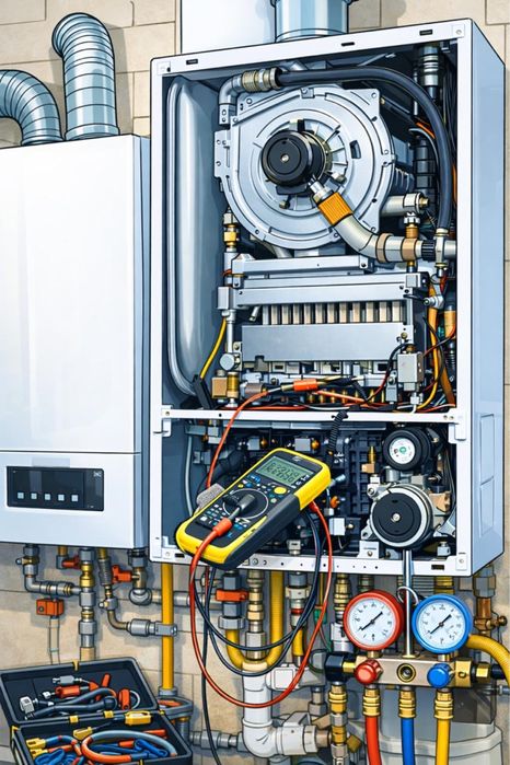 Ремонт газовых котлов
