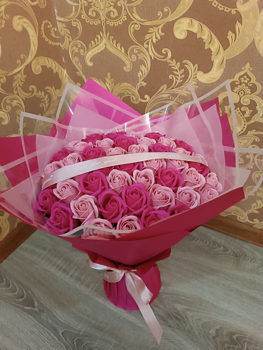 Мыльные розы Алматы