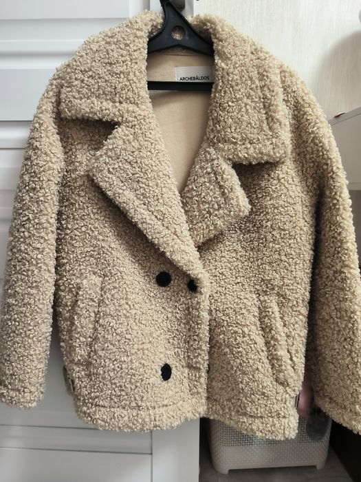 Шуба Чебурашка искусственная