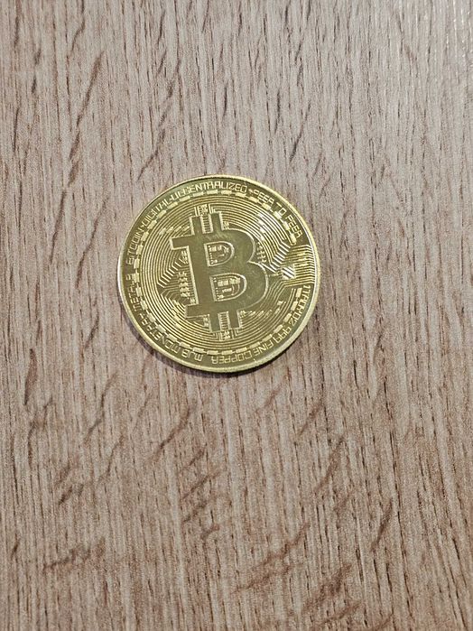 Биткойн монета | Bitcoin | сувенирна колекционерска декоративна|позлатени/посребрени монети| подарък