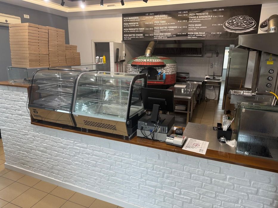 „Pizzerie & Shaormerie la cheie în Ovidiu – Locație centrală, complet utilată, trafic excelent”.