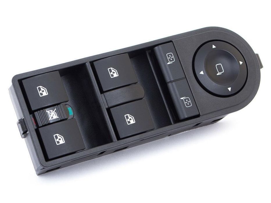 Butoane reglare oglinzi, 4 comutatoare macara geam Opel Astra H 2003-2007/2007-2012, Zafira 2005-2008/2008-2011; fata, stanga, 13228699, 13228881