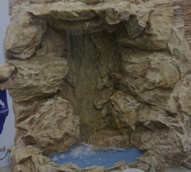 Декоративный  скала из искусственного камня