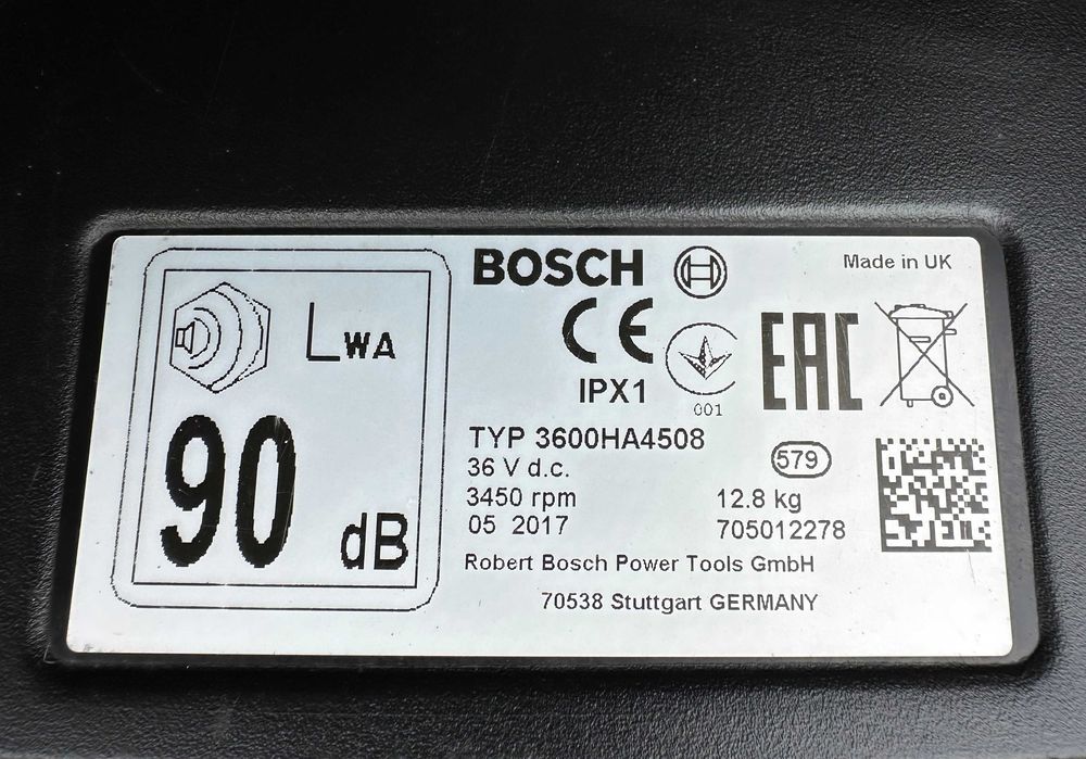 BOSCH Rotak 43 Li - Акумулаторна косачка 36V