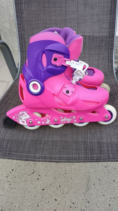 Детски ролери в розово