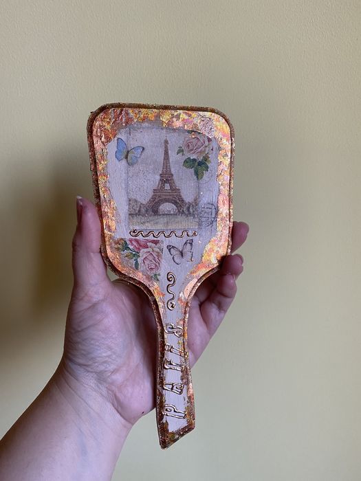 Огледало декупаж