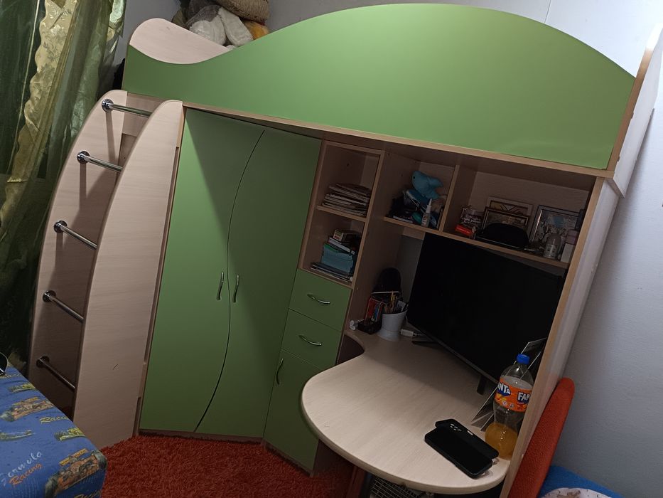 Мебель 3 в 1 для детской комнаты