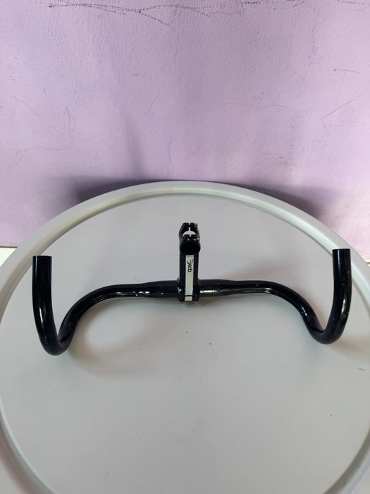 Ghidon cursier + pipă Deda din aluminiu – pentru bicicletă de șosea