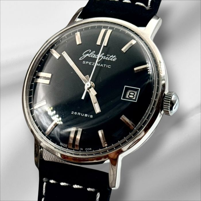 Glashutte Spezimatic мъжки рядък винтидж часовник