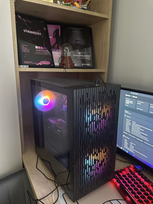 PC Gaming RTX 3050+ i5-10400F + Monitor Odyssey G3 27 inch 144Hz- setup complet