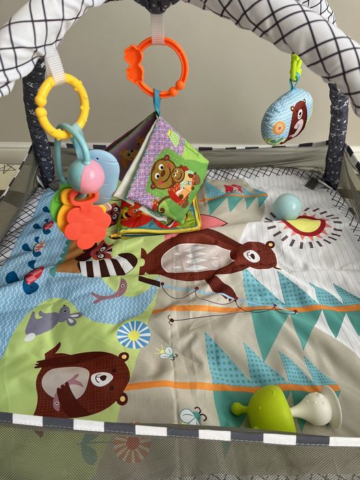 развивающий коврик и шезлонг в подарок