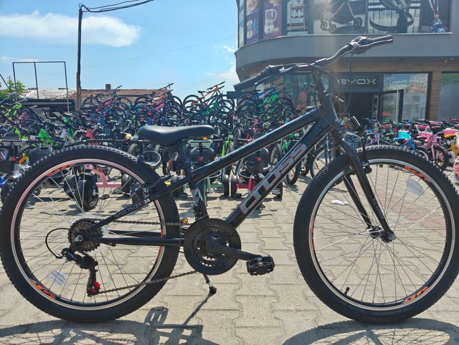 CROSS Велосипед 24" SPEEDSTER черен