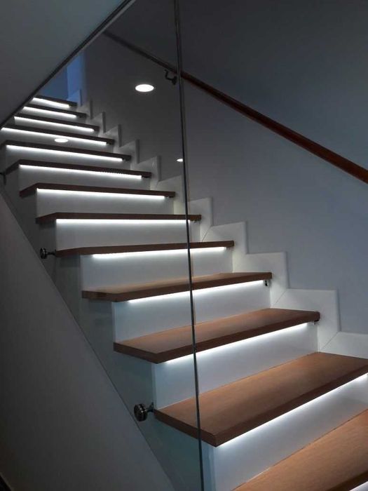 balustrade in sticla