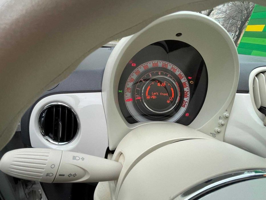 fiat 500- 2016 -Benzina -km Reali  78000-euro6